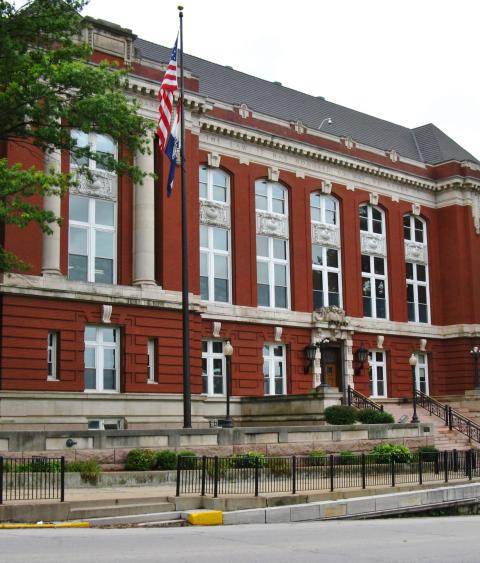 Missouri Supreme Court Building in Jefferson City, Missouri