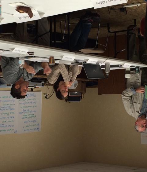 image of workshop attendants in discussion, Credit: Ann Forstchen, FWC