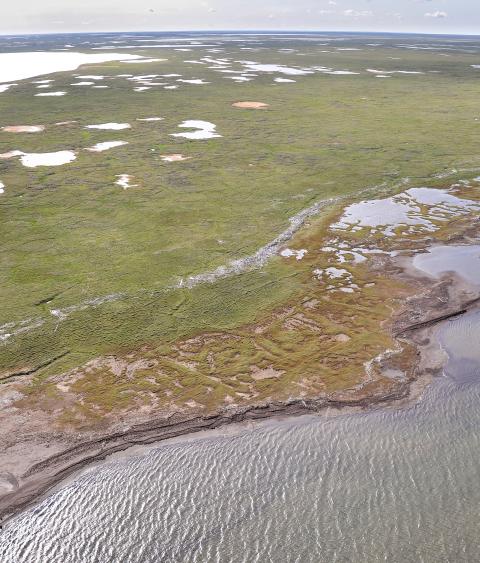 Beaufort Sea shoreline