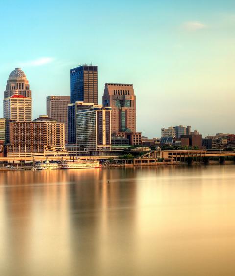 Downtown Louisville skyline