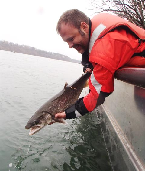 USFWS conducting lake trout research