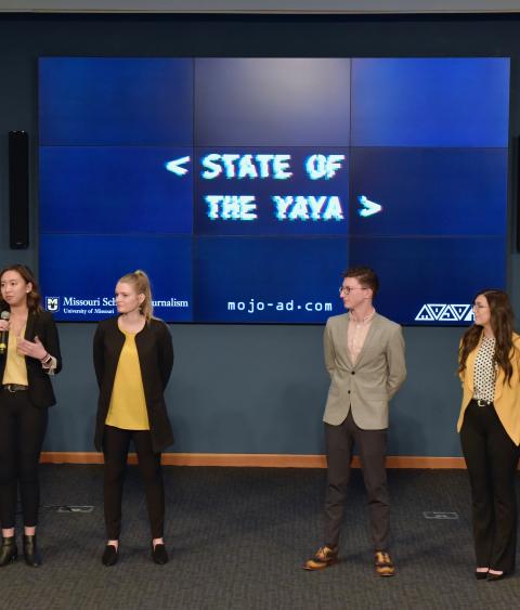 MOJO Ad delivering State of YAYA Presentation