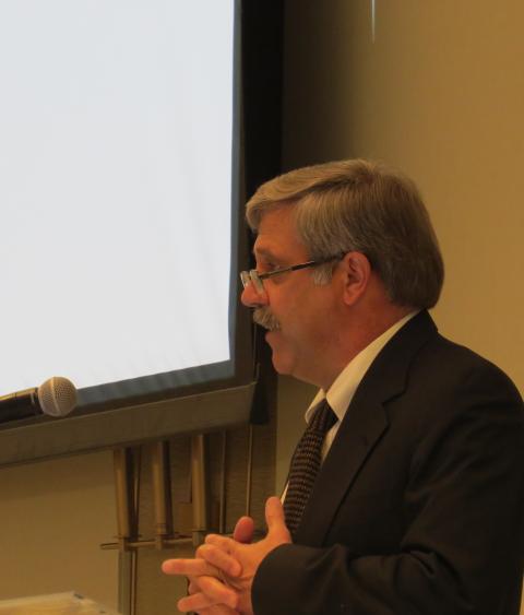 Steve Williams of WMI delivers the opening remarks at the 83rd North American Wildlife and Natural Resources Conference