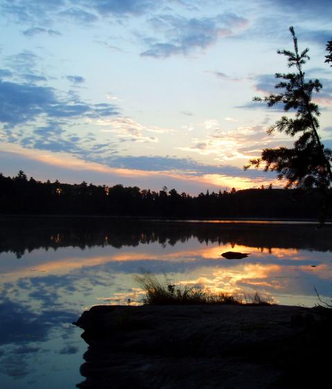 Thunder Lake in Minnesota