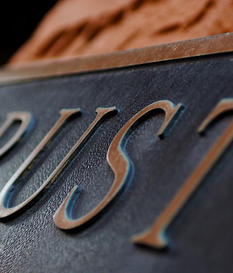 Trust nameplate