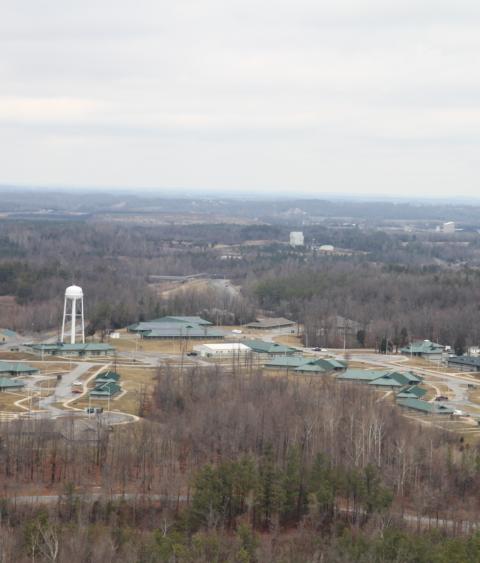 Aerial view of Wendell H. Ford Regional Training Center - Hopkinsville, KY