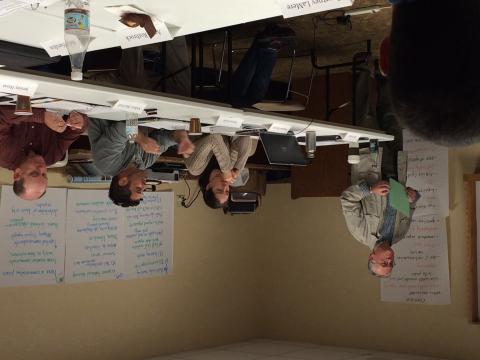 image of workshop attendants in discussion, Credit: Ann Forstchen, FWC