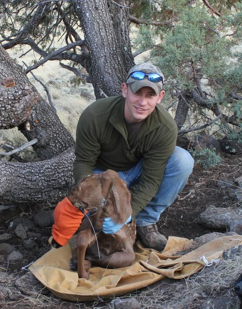  New Mexico Co-op Unit team member conducting research