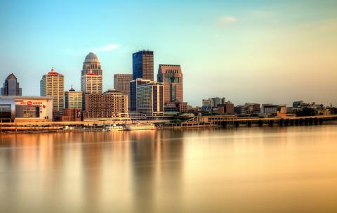 Downtown Louisville skyline