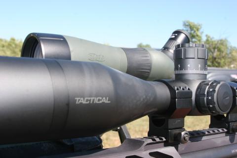High-tech rifle scope