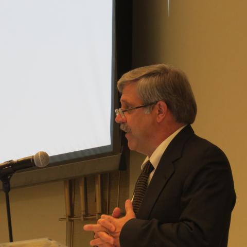 Steve Williams of WMI delivers the opening remarks at the 83rd North American Wildlife and Natural Resources Conference