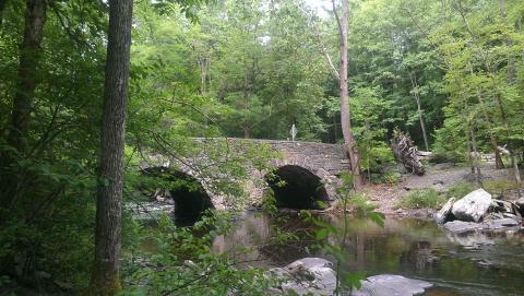 image of bridge over Ten Mile River in New York, Credit; Charles Fulton, Flickr
